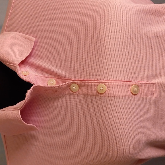 Nike Golf S 4/6 Pink Polo Shirt Fit Dry Henley - Picture 4 of 11